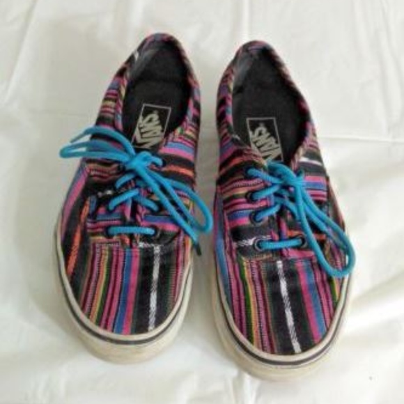 Vans Rasta Bali Lace Canvas Sneakers Textile 7 - Picture 1 of 8